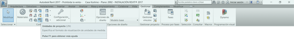 Cómo configurar las unidades de Revit Configuración de las unidades Revit