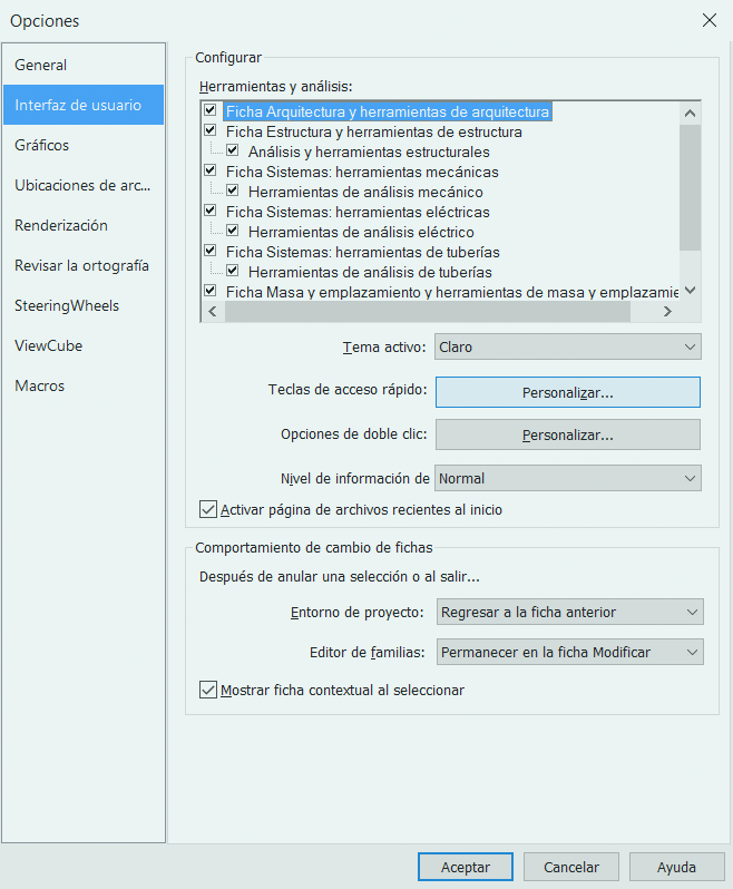 Cómo configurar los atajos de teclado en Revit Configuración de los atajos de teclado en Revit