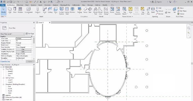 revit 2020 architecture
