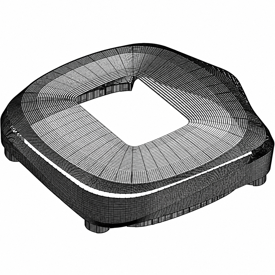 santiago bernabeu 3d