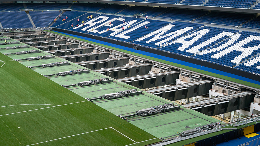 santiago bernabeu cesped